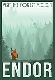 Star Wars Planets Endor 