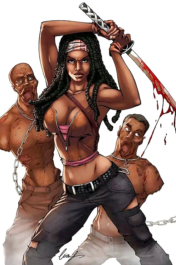 Geek Icons, The Walking Dead - Michonne  1